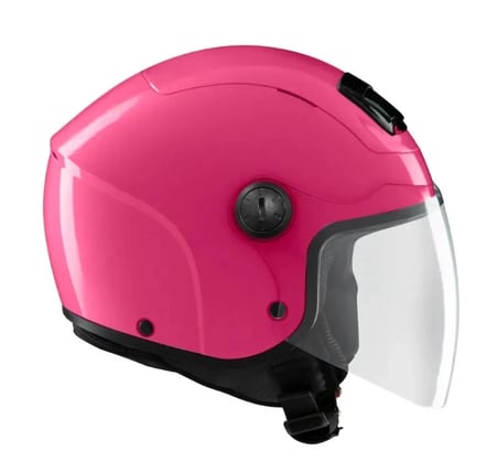 KASK TUCANO URBANO EL KID YARIM ÇOCUK KASKI PEMBE
