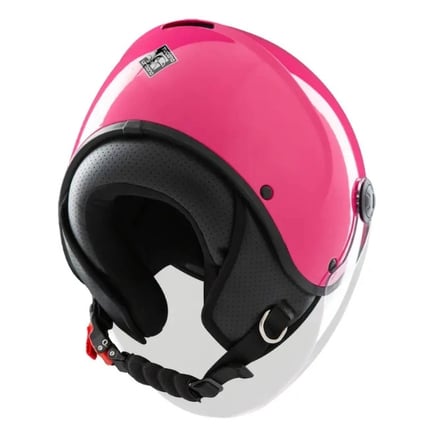 KASK TUCANO URBANO EL KID YARIM ÇOCUK KASKI PEMBE