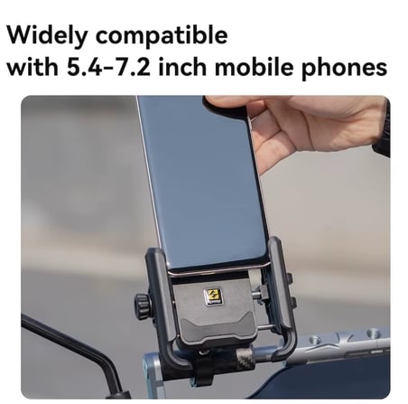 SMNU N2 TELEFON TUTUCU 4 YASTIKLI AYNA ve GİDON BAĞLANTILI