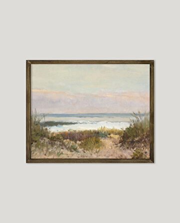 Deniz Manzarası Çerçeveli Poster