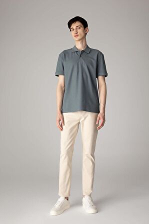 DeFacto Regular Fit Kısa Kollu Basic Düz Pike Kumaş Polo Tişört C1293AX24SPGR314