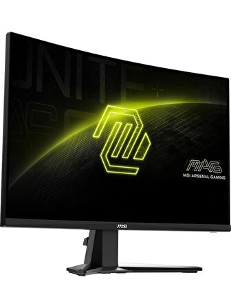 MSI 27" MAG 27CQ6F 2560x1440 (WQHD) 16:9 CURVE 1500R RAPID VA 180HZ 0.5MS GTG FREESYNC GAMING MONITOR (OUTLET)