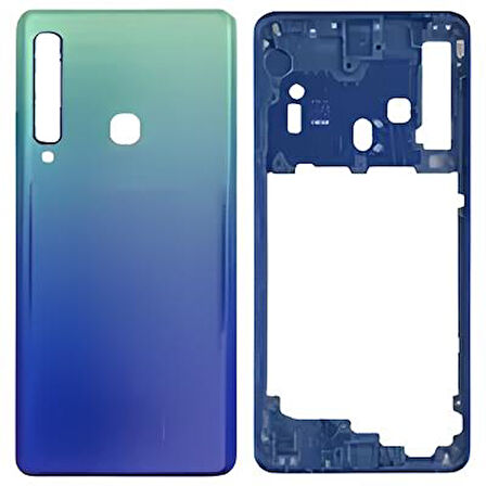 Samsung Galaxy A9  - SM-A920F FULL Kasa Arka Kapak Takım MAVİ