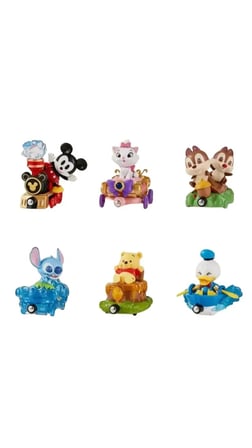 MINISO Disney Lisanslı Manyetik Tur Treni Blind Box – Koleksiyonluk Sürpriz Figür