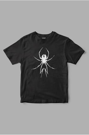 The Spider Lightning Baskılı Tişört