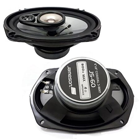 OTO HOPARLÖR OVAL 6X9" 900W 2 ADET JAMESON JS-60