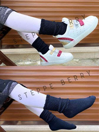 2  Çift Çocuk  Slouchy Çorap
