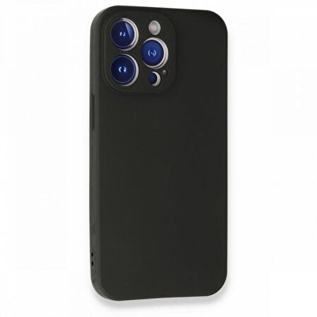 Gpack Apple iPhone 13 Pro Kılıf Kamera Korumalı Mat Soft Premier SilikonNano Glass