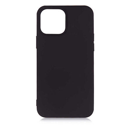 Gpack Apple iPhone 13 Pro Max Kılıf Korumalı Mat Soft Premier SilikonNano Glass