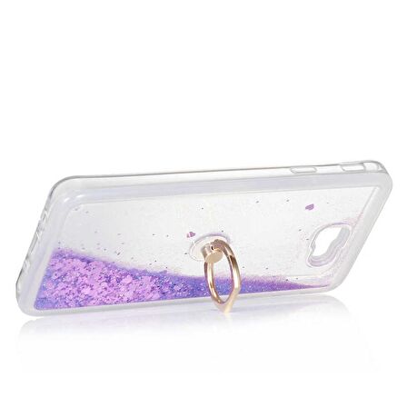 Smcase Huawei P40 Lite E Kılıf Milce Yüzüklü Sulu Silikon