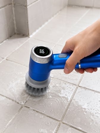 5'i 1 Arada Şarjlı Temizlik Fırçası İle Güçlü Ve Pratik Temizlik