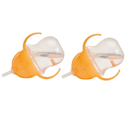 Munchkin Tıklama Kilitli Uçlu Alıştırma Bardağı, 6ay+, 207ml, Turuncu, 2li Paket