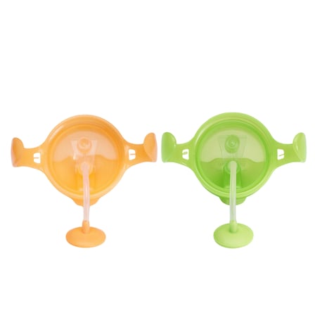 Munchkin Tıklama Kilitli Uçlu Alıştırma Bardağı 6AY+207 ml ,turuncu ve Yeşil
