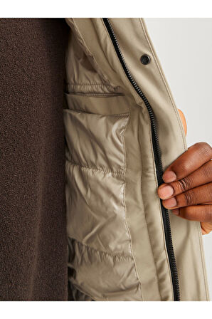 Jack Jones Jjekeen Jacket Sn Erkek Bej Mont 12258405-06