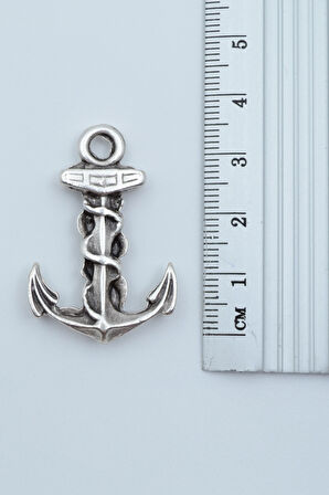 3'lü Gemici Dümen Çapa Yelkenli Gümüş Kaplama Kolye Seti