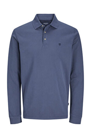 JPRBLUWILLIAM WASH LS POLO