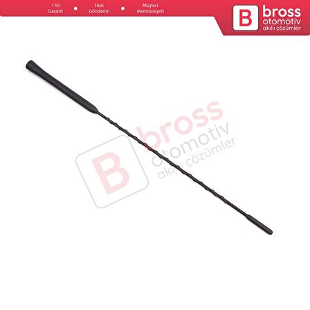 Ford C-Max Edge Explorer Fiesta Focus Lincoln MKT MKX MKZ Milan CT4Z18813A için Anten Çubuğu M6 6 mm