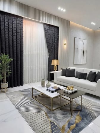 NİVEMESHOME MİNE 2066 EKRU 1/3 PİLELİ TÜL PERDE APM