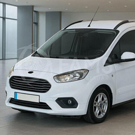 Ford Courier Krom Ön Panjur 7 Parça 2018-2023 Paslanmaz Çelik