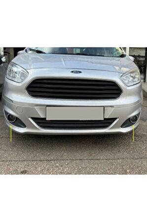 Courier Krom Sis Çerçevesi 2014-2018 Uyumlu Paslanmaz Çelik