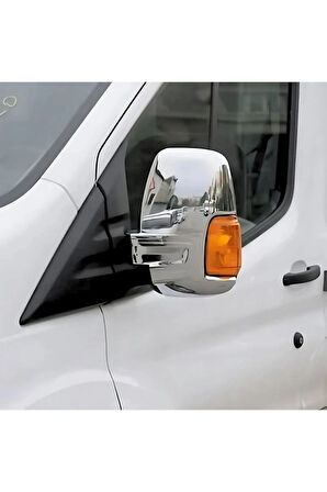 F. Transit Uyumlu Krom Ayna Kapağı 2 Prç. 2013 Üzeri P.çelik
