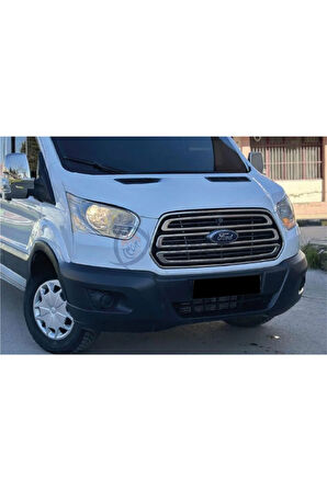Ford Transit Krom Ön Panjur Çerçeve 7 Parça 2013-2019 Paslanmaz Çelik