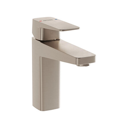 Artema Root Square A4273134 Yüksek Lavabo Bataryası, Fırçalı Nikel