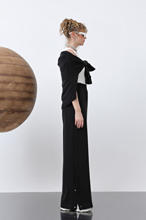 Soul 32157 Kadın Yanlar Çıt Çıt Detaylı Modal Pantolon