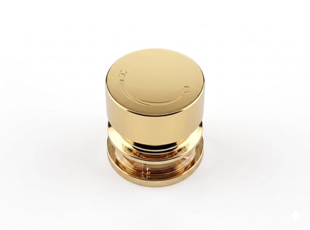 GRANTY 3899 BG GOLD BLACK Abdest Lavabosu Alt ve Üst Batarya