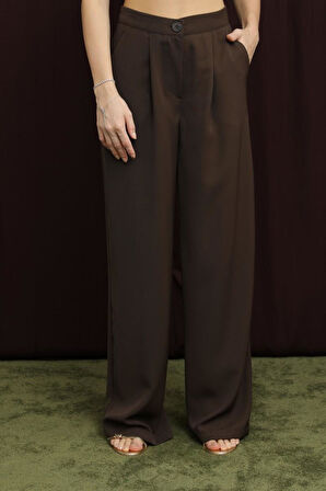 Puane Kadın Pile Pantolon 18266