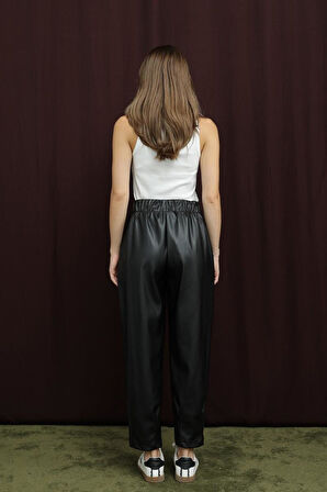 Puane Kadın Deri Pantolon 18270