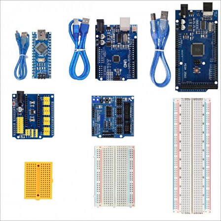 ARDUİNO MEGA PREMİUM PRO PLUS SENSÖR EĞİTİM SETİ