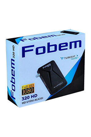 Fobem Full Hd 1080 320 Hd Uydu Alıcısı Türksat Tkgs Siyah Renk
