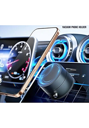 ARAÇ TORPİDO ÜSTÜ VE CAMA YAPIŞAN 360 DÖNERLİ MIKNATISLI ARAÇ İÇİ TELEFON TUTUCU HLD120