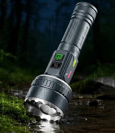 Gp-287 50 Watt 5000 Lümen El feneri - Çok fonksiyonlu Mıknatıslı Çalışma lambası, Kamp Lambası Tripodlu El feneri