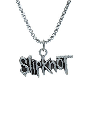 Slipknot Örme Zincir Kolye - Gümüş Kaplama - Erkek Kadın Kolye - No:1472