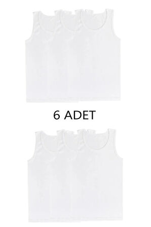 6'LI KARIŞIK RENK ERKEK ATLET TAKIM