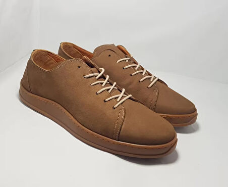 DARKWOOD ERKEK SNEAKER AYAKKABI-HAKİKİ NUBUK-VİZON RENK