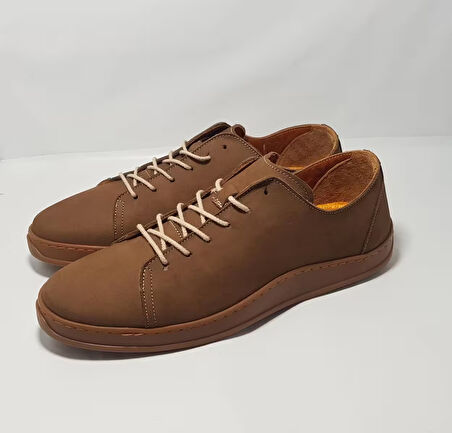 DARKWOOD ERKEK SNEAKER AYAKKABI-HAKİKİ NUBUK-VİZON RENK