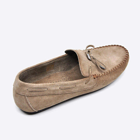 FOSCO-ERKEK GÜNLÜK LOAFER AYAKKABI-HAKİKİ SÜET-VİZON RENK