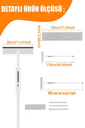 SPREYLİ CAM SİLME MOPU