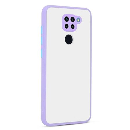 Smcase Xiaomi Redmi Note 9 Kılıf Hux Kamera Korumalı Silikon