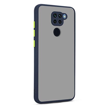 Smcase Xiaomi Redmi Note 9 Kılıf Hux Kamera Korumalı Silikon