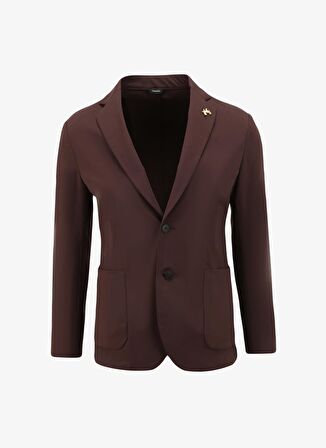Tombolini Slim Fit Kahve Erkek Ceket A1J3_EYAP
