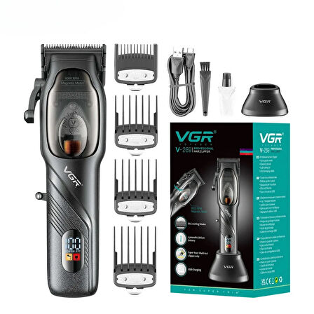 VGR V-269 Professional Hair Clipper For Men Saç Sakal Kesim Makinası 