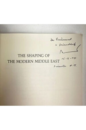 The Shaping of the Modern Middle East- Bernard Lewis