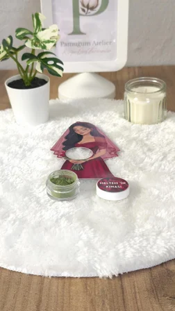 Pamuğum Atelier Kız Figürlü Kına Dolgulu Kına Hediyeliği (15 Adet)