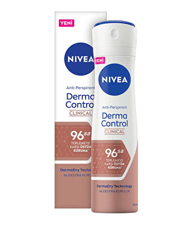 98509 NIVEA DERMA CONTROL CLINICAL SPREY 150ML