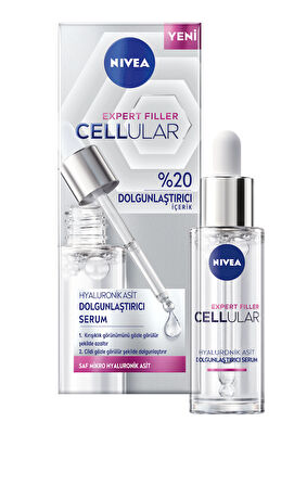 87097 NIVEA EXPERT FILLER HYALURONİK ASİT DOLGUNLAŞTIRICI SERUM