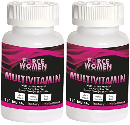 Force Women Multi Vitamin 2x120 Tablet